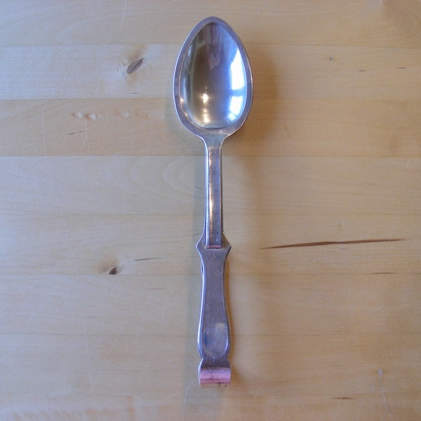 Wellner, silver plated salad server, vintage item