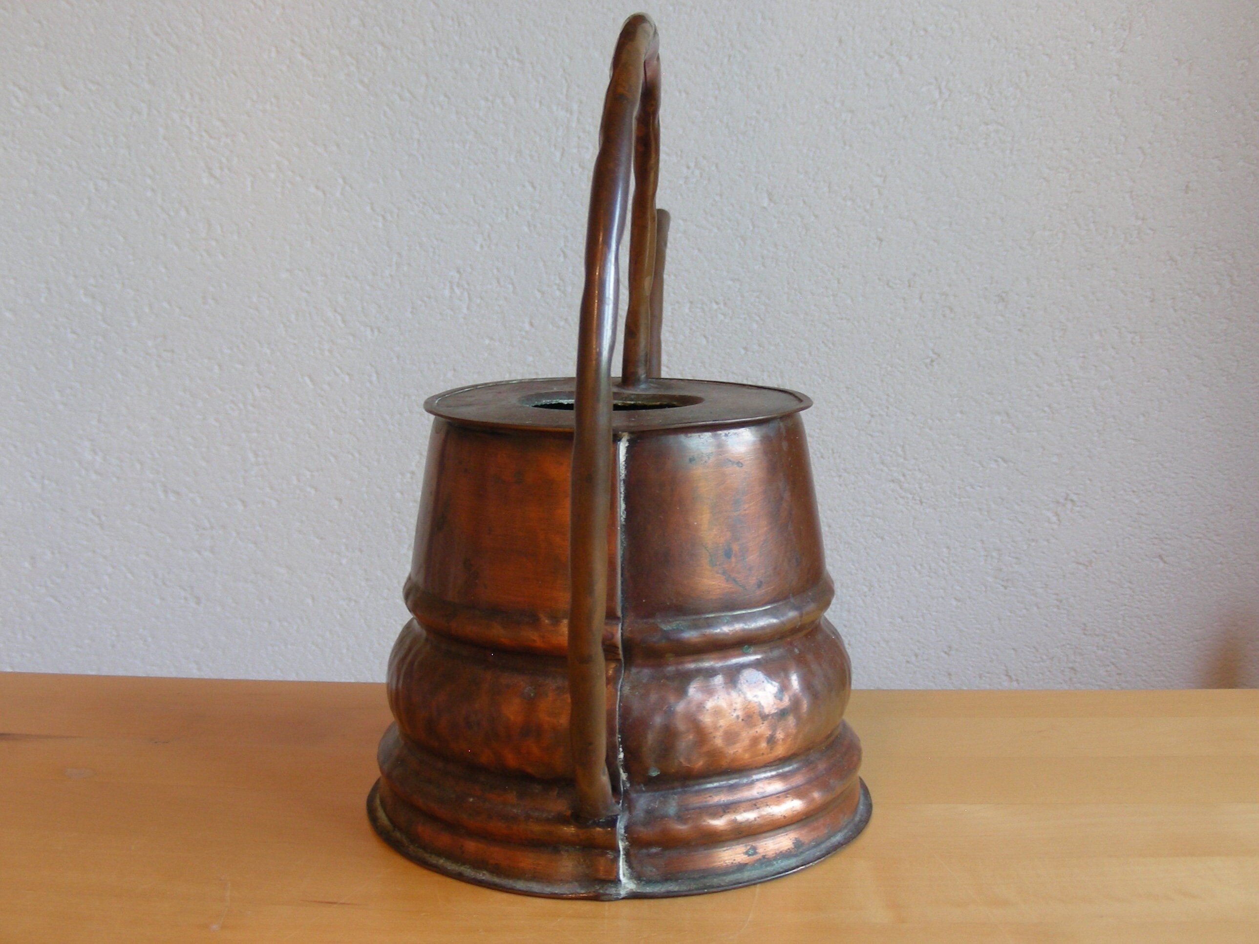 Mid century copper watering can
