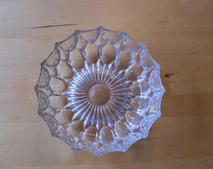 Vintage lead crystal bowl