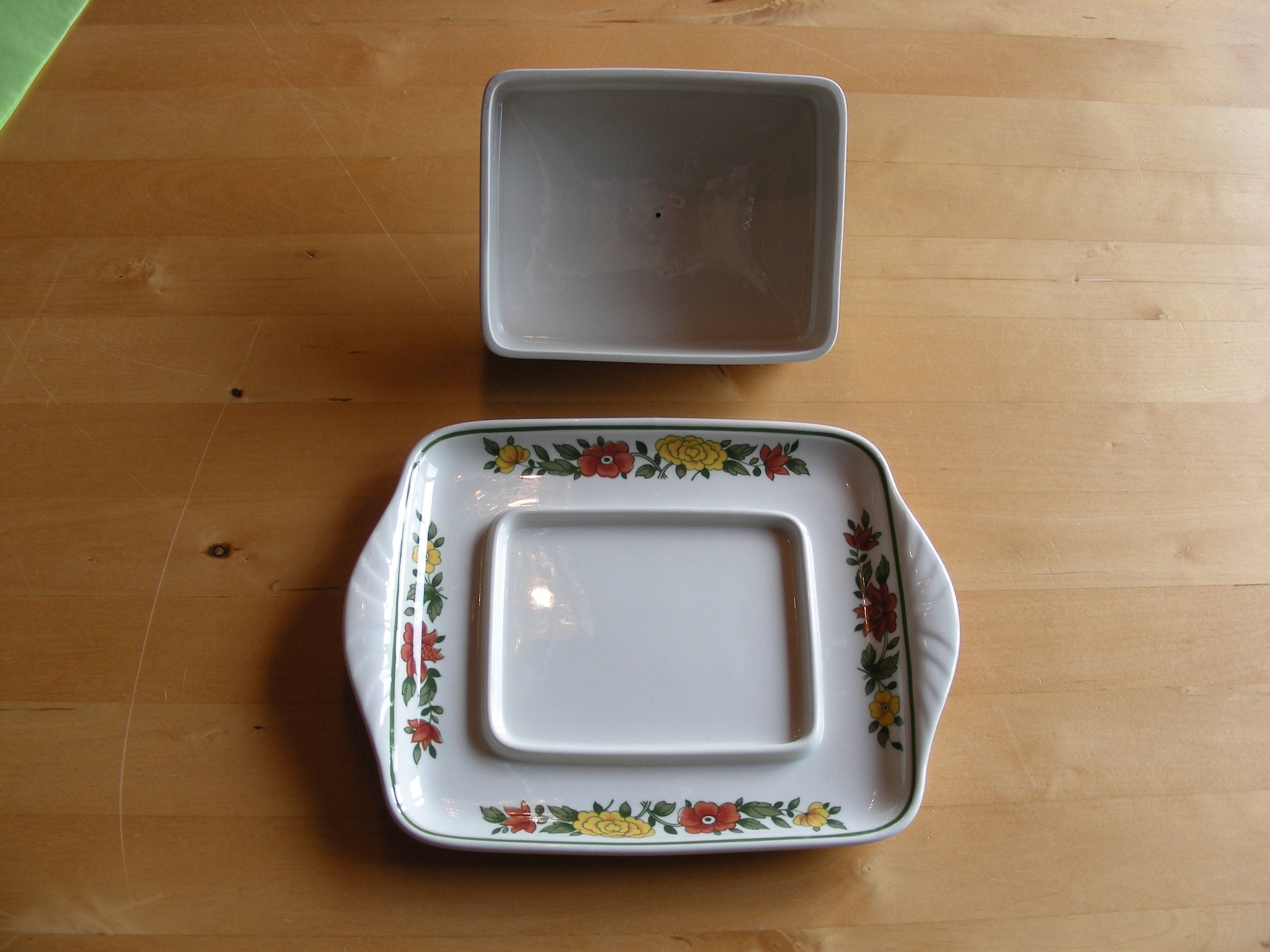 Villeroy and Boch Summer Day large rectangular butter dish