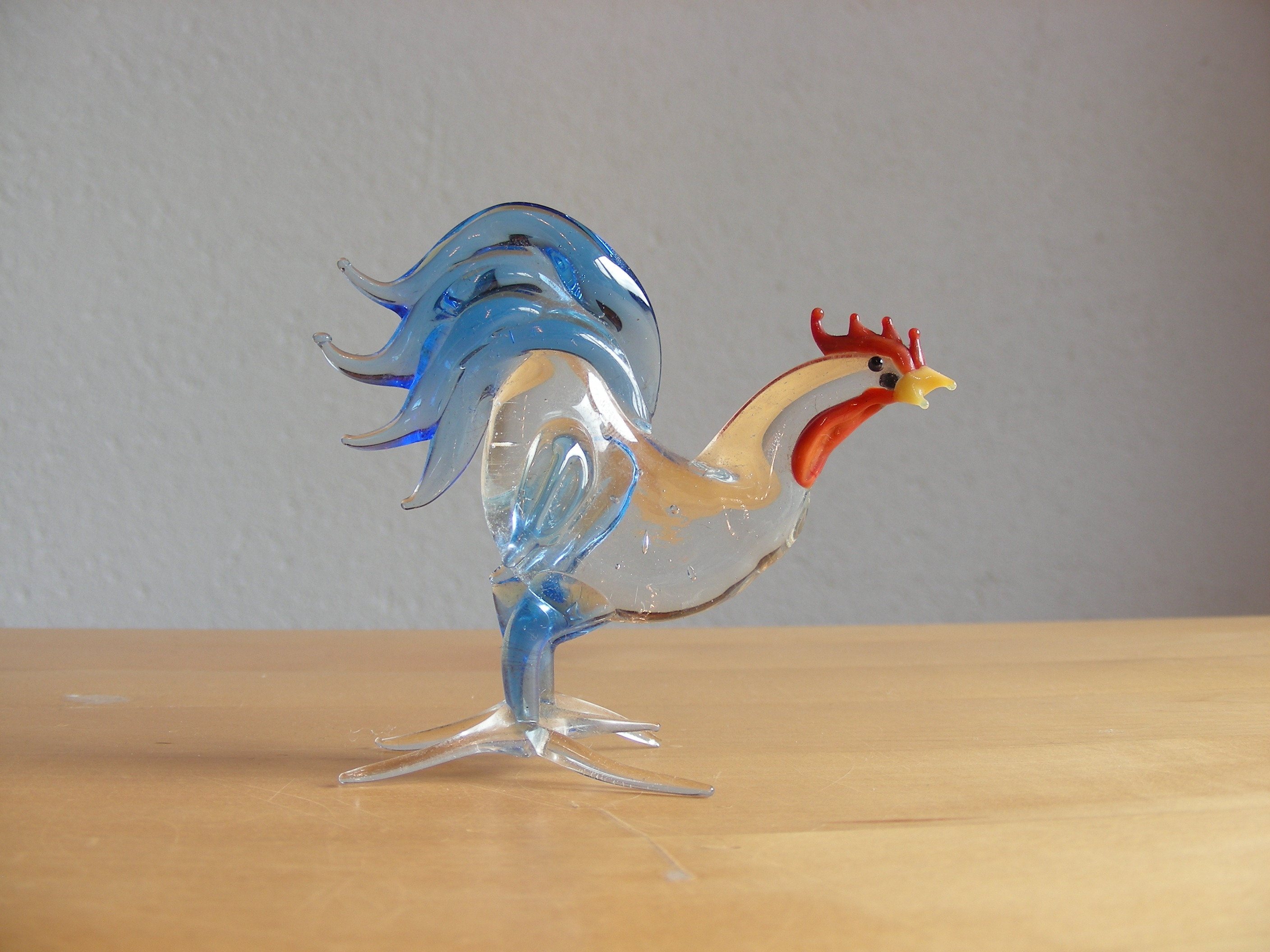 Charming Murano Glass Rooster