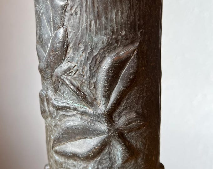 Trench Art Vase WW1 Shell Casing Art French