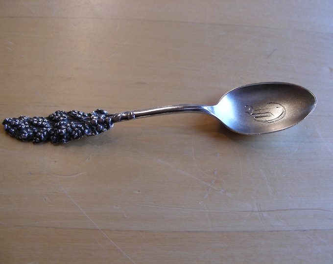Vintage Monogrammed sterling baby spoon