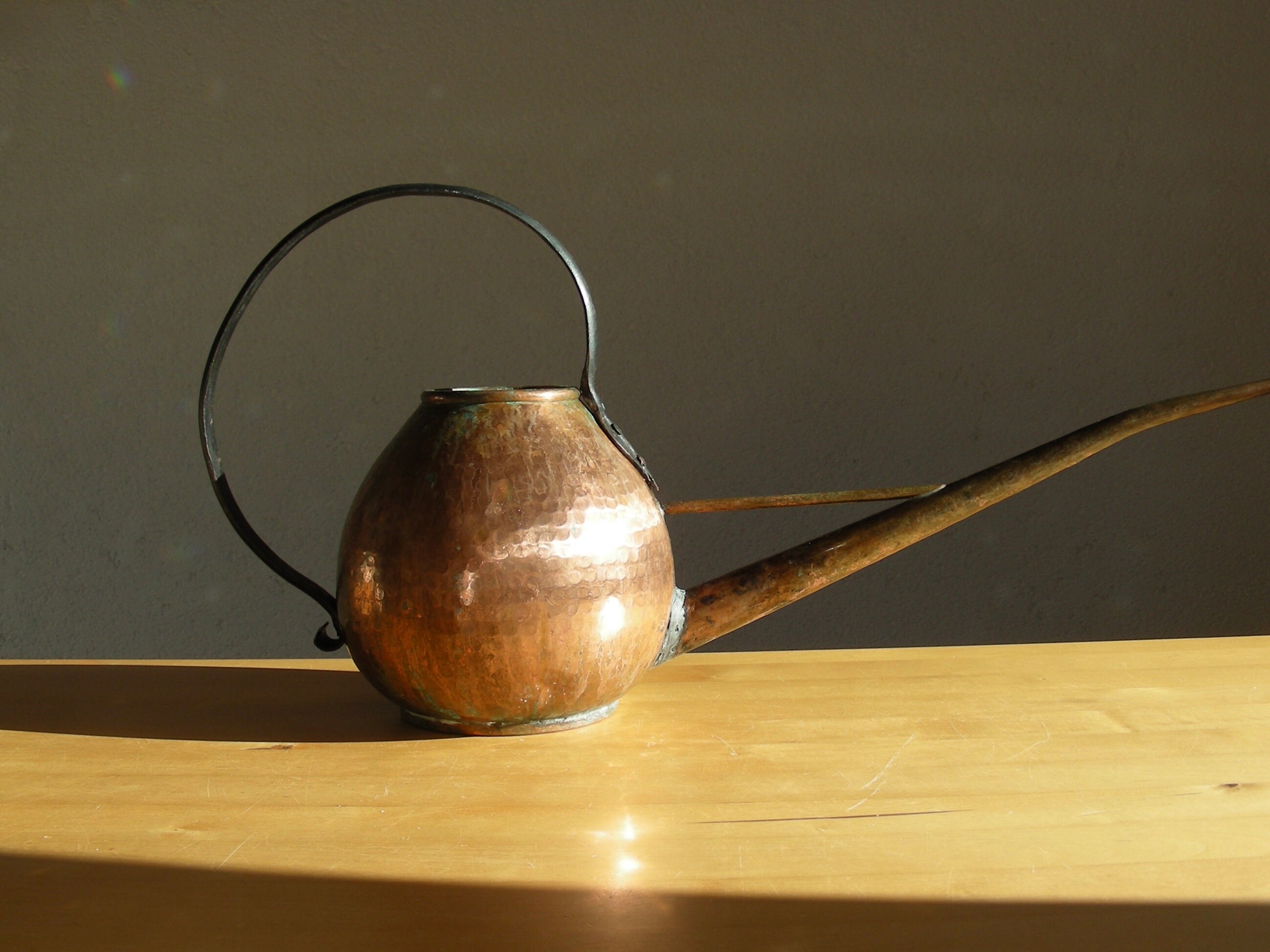 Vintage copper watering can (32)