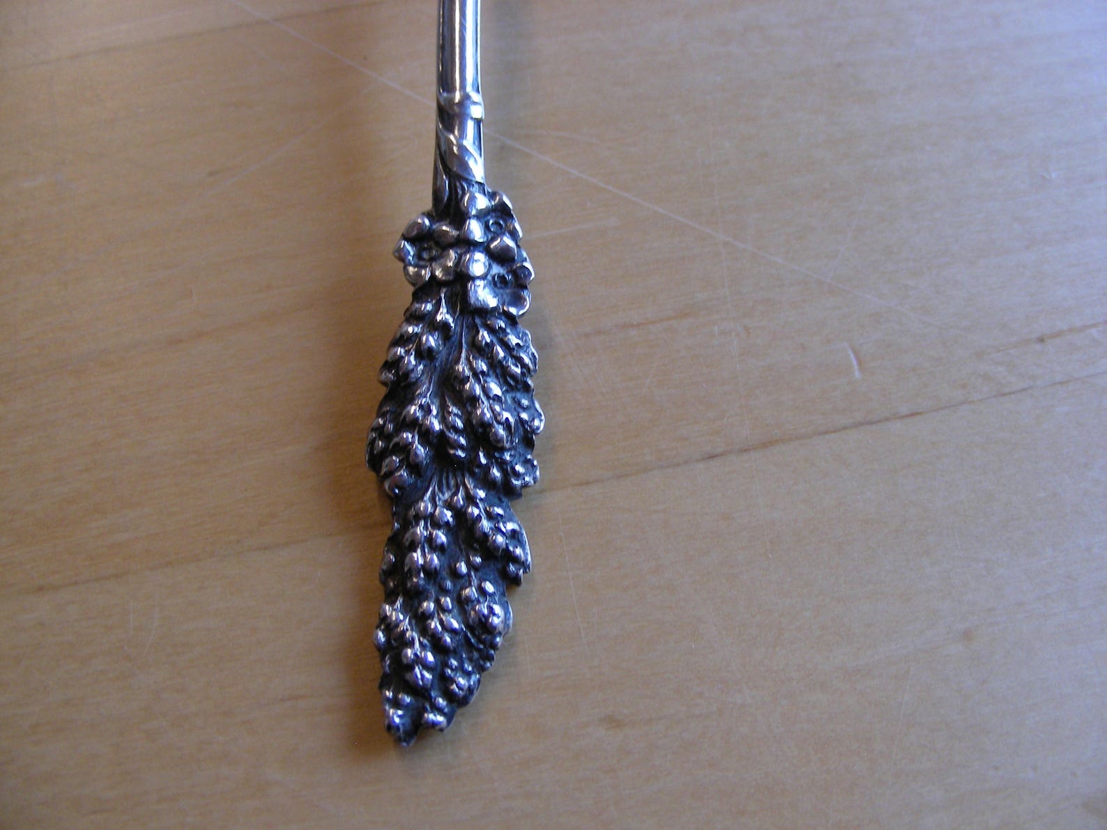 Vintage Monogrammed Sterling Baby Spoon Etsy