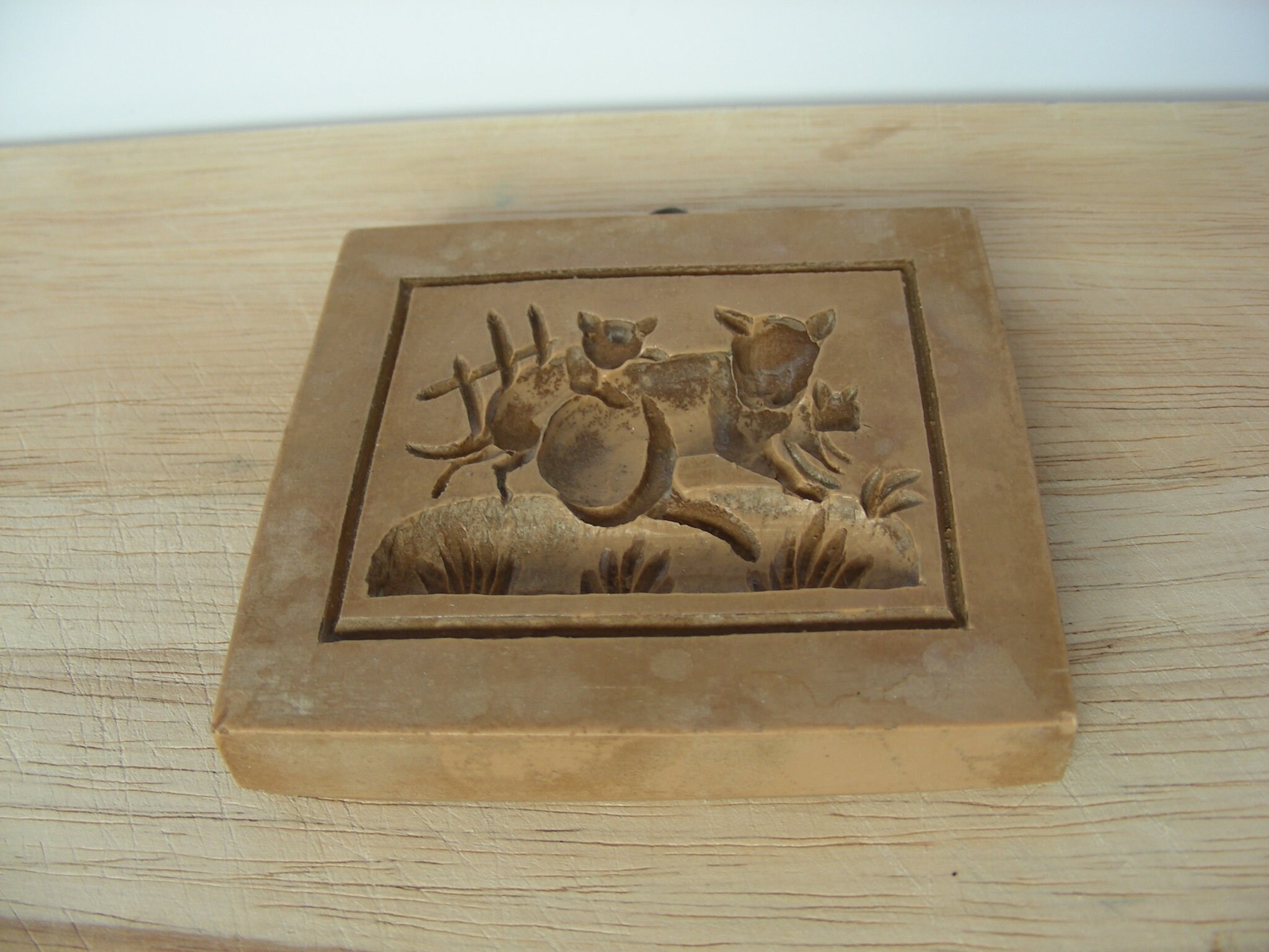 Springerle cookie mold, resin,