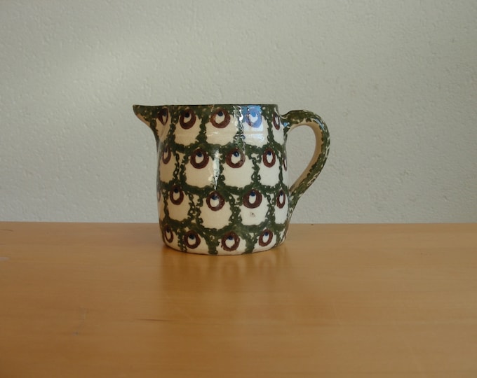 Vintage Stoneware Creamer Perhaps Polish?