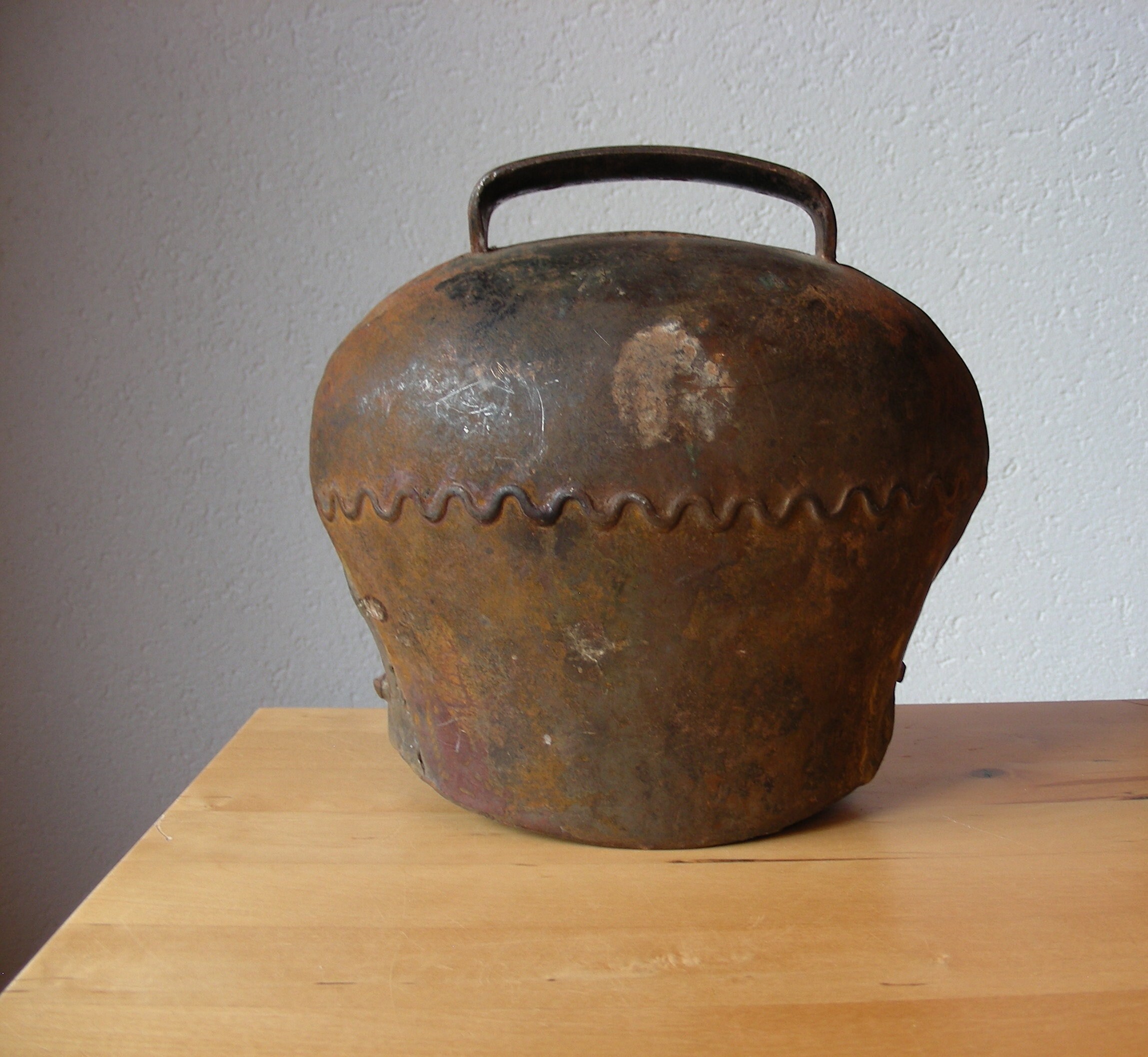 Large Swiss cow bell