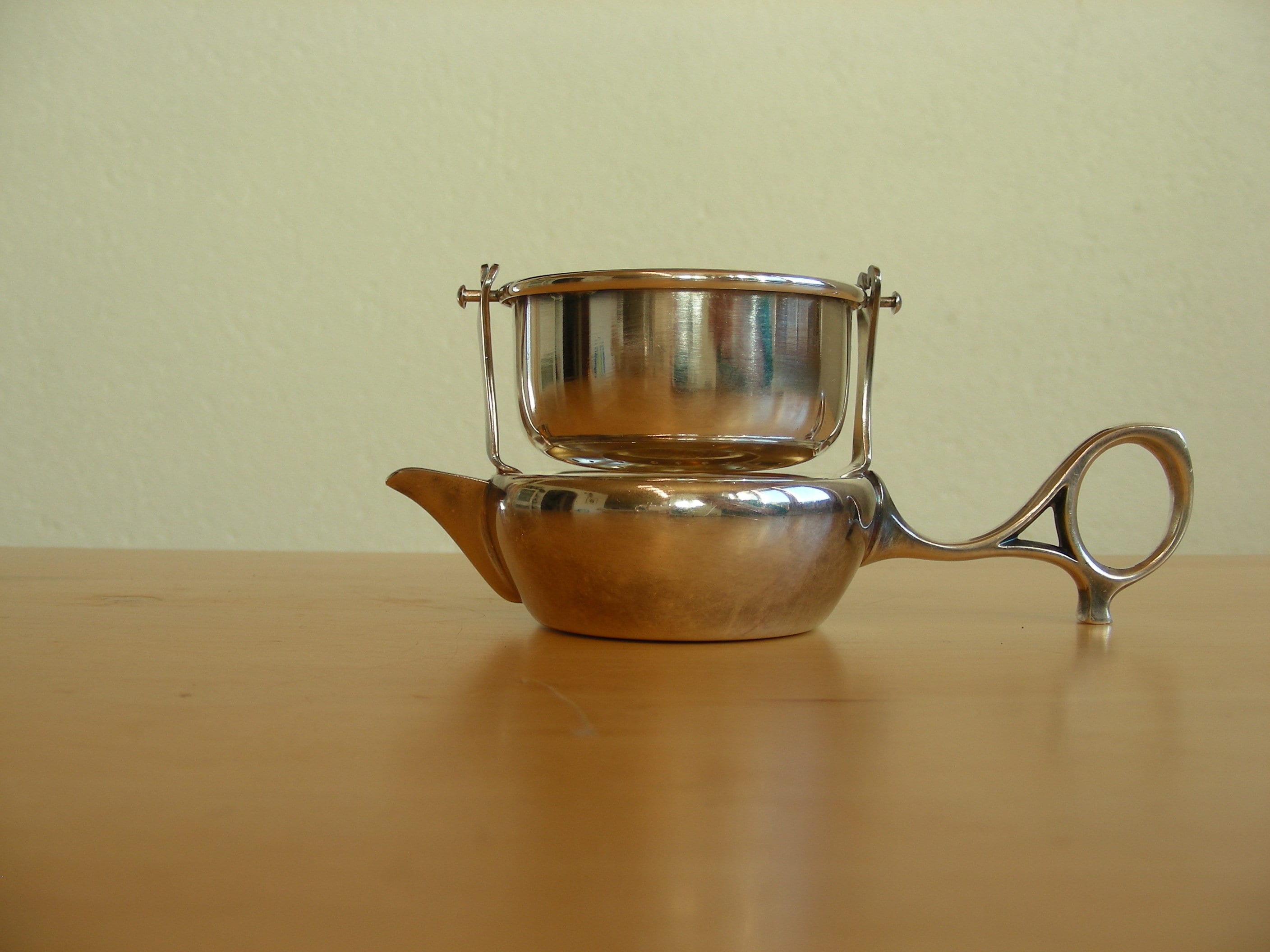 Vintage, Silver plated tea strainer, WMF