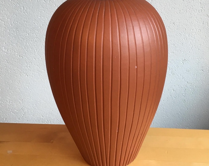 Terracotta Vase Mid Century Vase Rössler Vase 8530