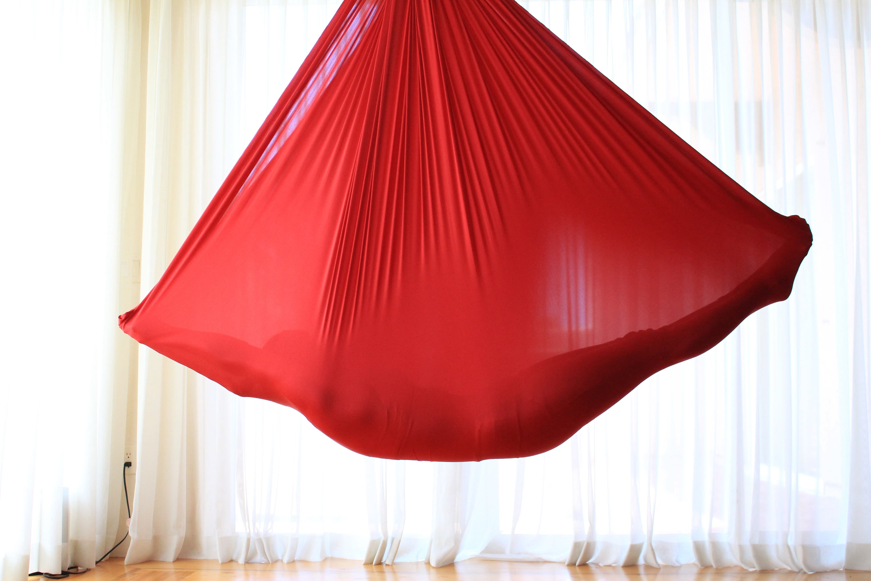 Red Aerial Yoga Hammock