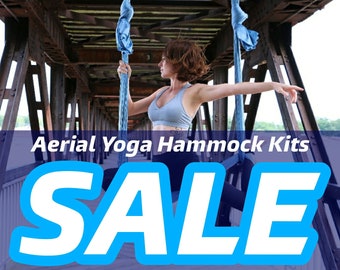 SALE - Low Stretch - Yoga Hammocks & Kits