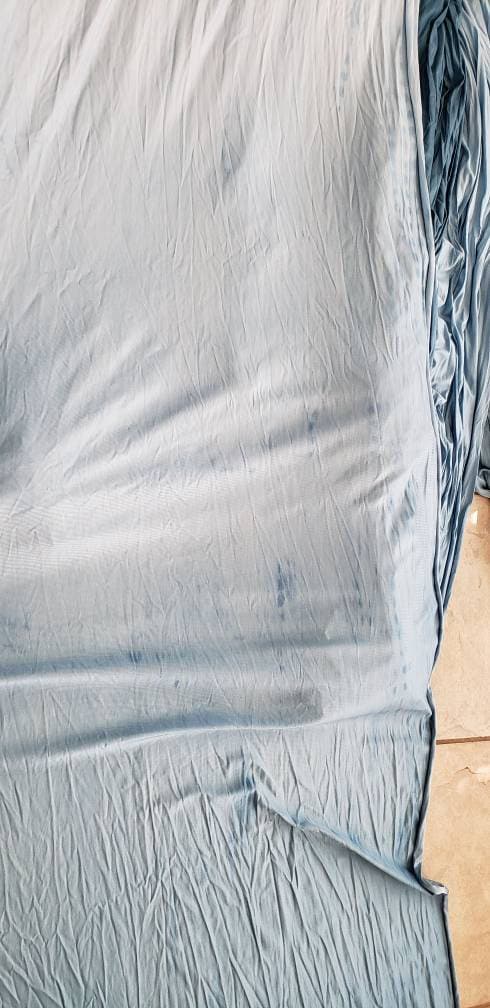 Smoky Blue Ombre - Dye Pattern Misprints