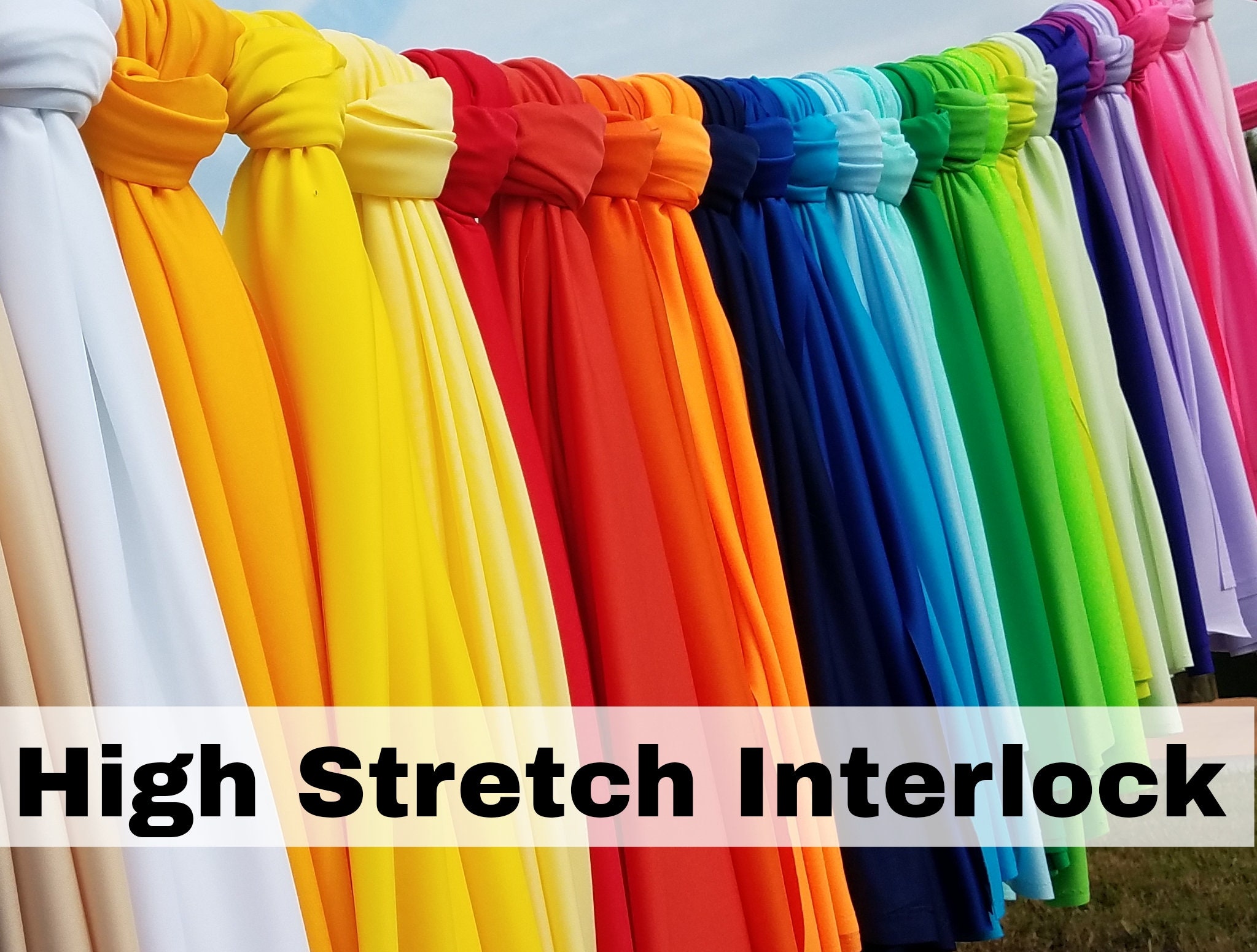 FABRIC by the YARD High Stretch