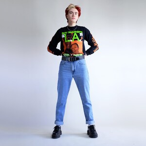 vintage levis 512 high waisted jeans