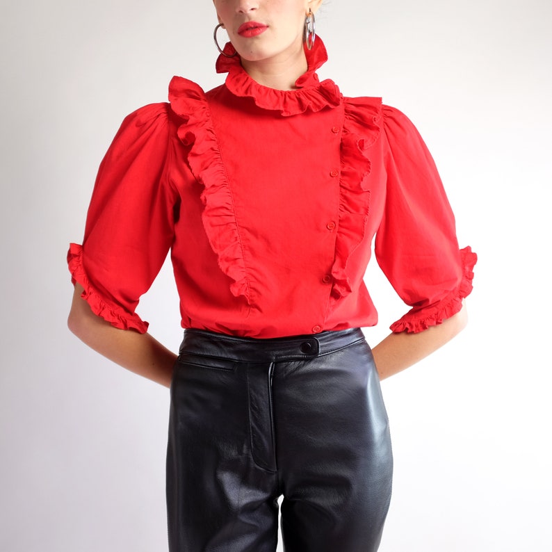 puffy blouse