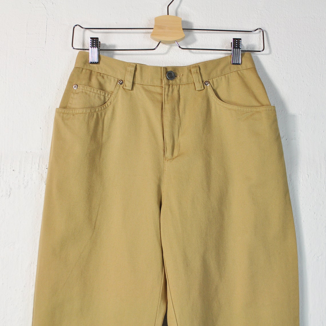 High Waisted Khakis High Rise Pleated Pants Vintage 90s Liz - Etsy