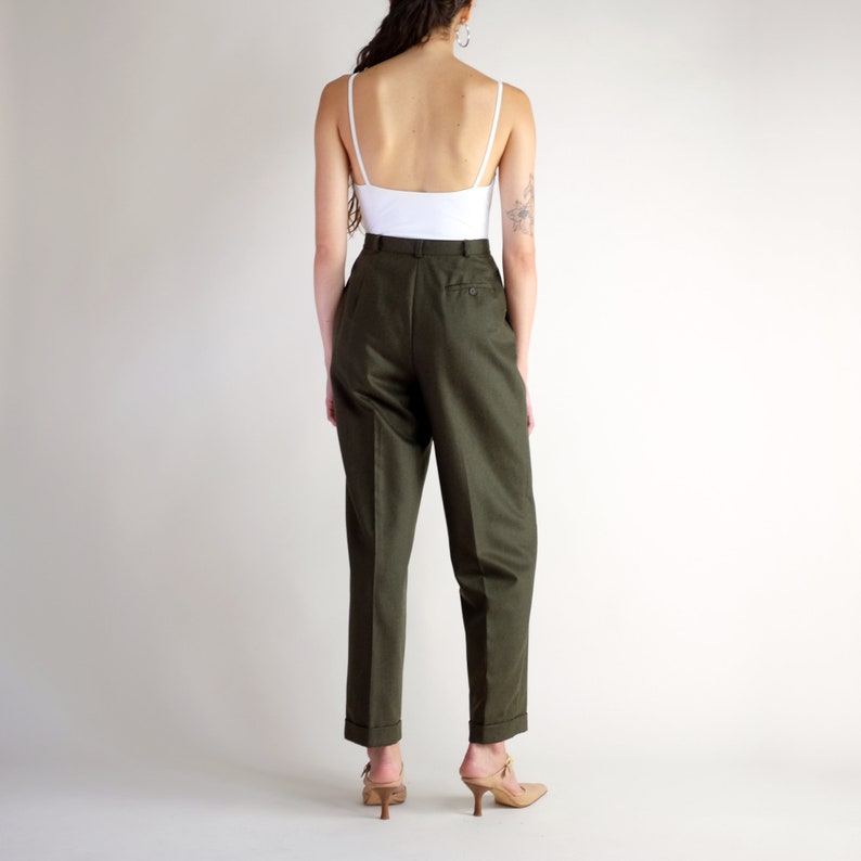 90s high waisted trousers