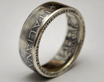 Italian Coin Ring - Silver Italy 500 Lire 1961 - Rings made of Coins - Great for Gift - Italia - Anello dalla moneta - Italiana Repubblica