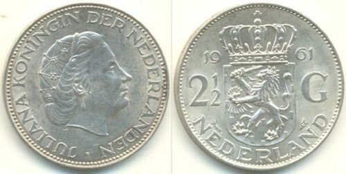 Dutch Silver Coin Ring. the Netherlands. 2 1/2 Gulden. Shiny Finish ...