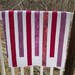 Pink and Purple Batik Striped Quilt - Etsy