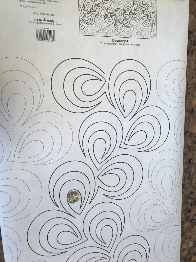 Long Arm Quilting Service Loops and Movement Patterns Etsy