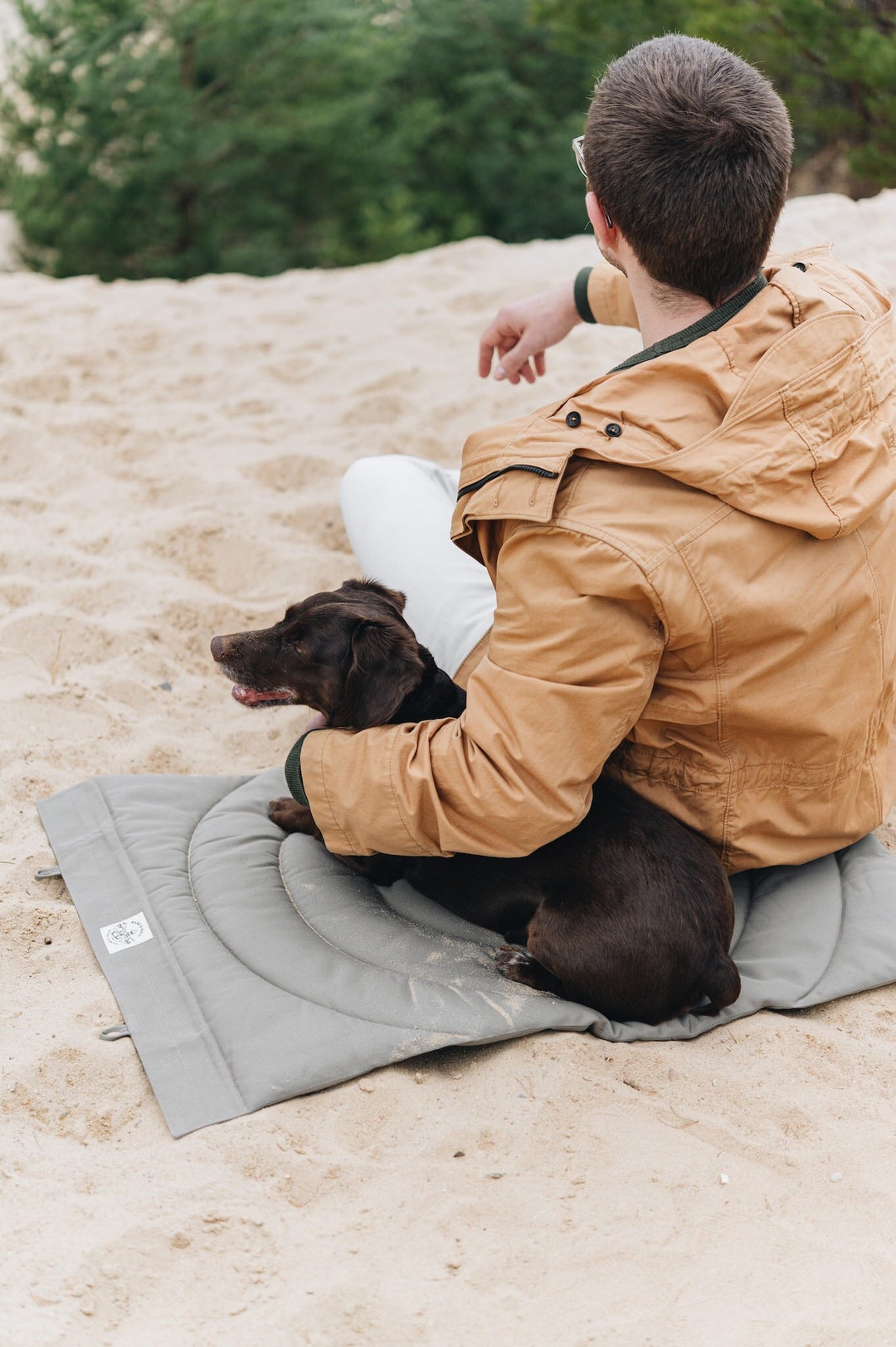 Lightweight Dog Travel Mat, Dog Travel Blanket, Water Repellent Travel