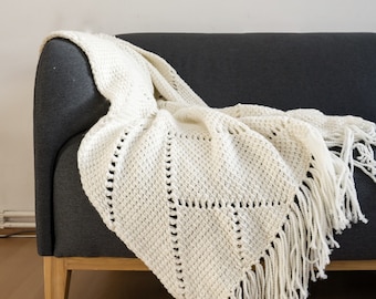 TUNISIAN CROCHET PATTERN, Tunisian Crochet Blanket Pattern, Crochet Afghan pattern,Crochet Blanket Pattern, Herringbone pattern