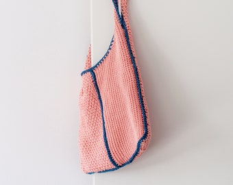 TUNISIAN CROCHET PATTERN x Tunisian Crochet Bag Pattern x Crochet Purse Pattern x Crochet Shopping Bag Pattern x