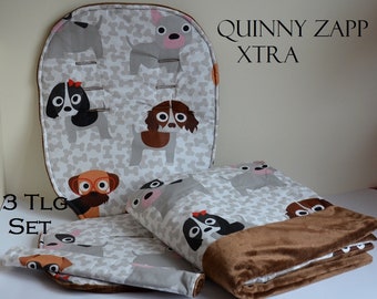 Quinny Zapp Xtra 3Tlg Set, mit Decke!