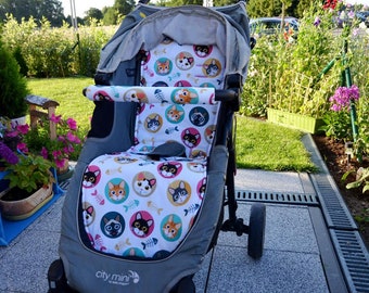 Sitzauflage + bugelbezug Baby Jogger City Mini