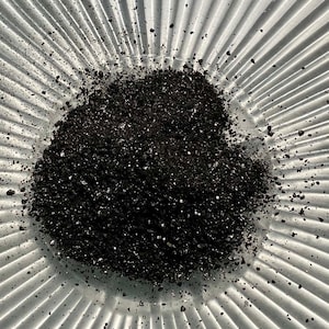 Shungite Noble Elite Powder - 1mm and smaller - 100% Crystal - Cleansing Clearing Strenghtening Well Being!           Life+LOVE!