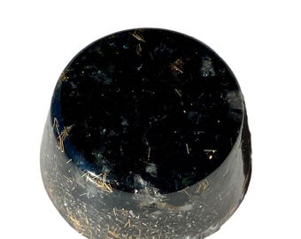 Black Tourmaline Single Crystal Small Tower Buster            Positive Orgone =Life+LOVE!!!
