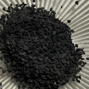 Shungite - Just Above 2mm no powder - 100% Crystal                 Life+LOVE!