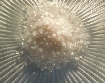 Pink Rose Quartz  Just Above 2mm no powder 100% Crystal  Unconditional Love Life+LOVE!