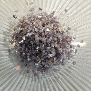 Purple Lepidolite Just Above 2mm - no powder - 100% Crystal Calm Clarity Soothing Life+LOVE!