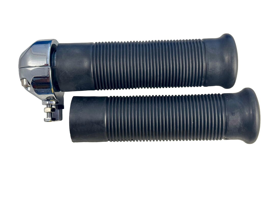 Superior 7/8" Universal Throttle With Grip – Single Cable, For Motorcycles, Mini Bikes, Vintage/Performance