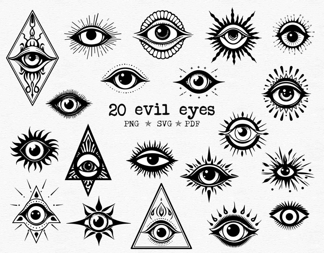 Evil Eye Svg Evil Eye Png Third Eye Svg Third Eye Png Evil Eye Tattoo