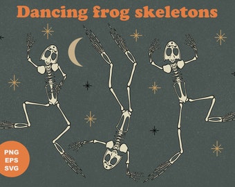 Dancing frog skeleton svg dancing skeleton svg frog svg dancing skeleton png funny skeletons svg halloween clip art frog png frog design eps