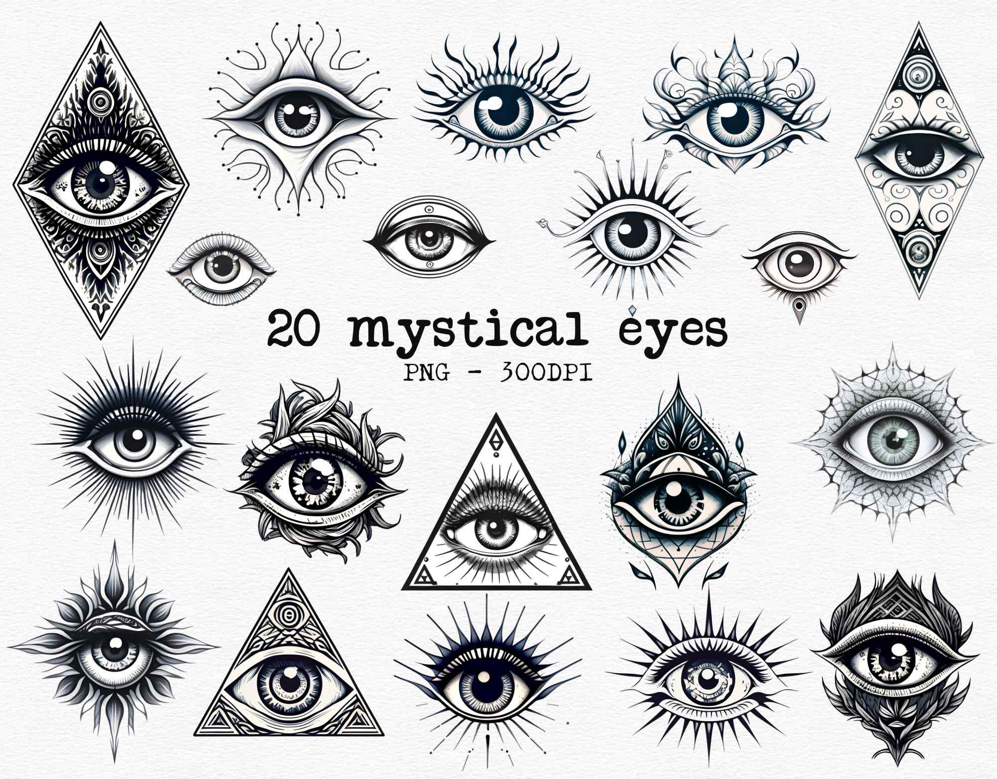 All seeing eye tattoo