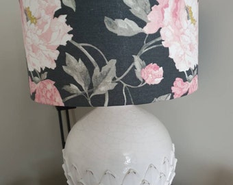 Handmade lampshade 40cm in Laura Ashley Pink Peony