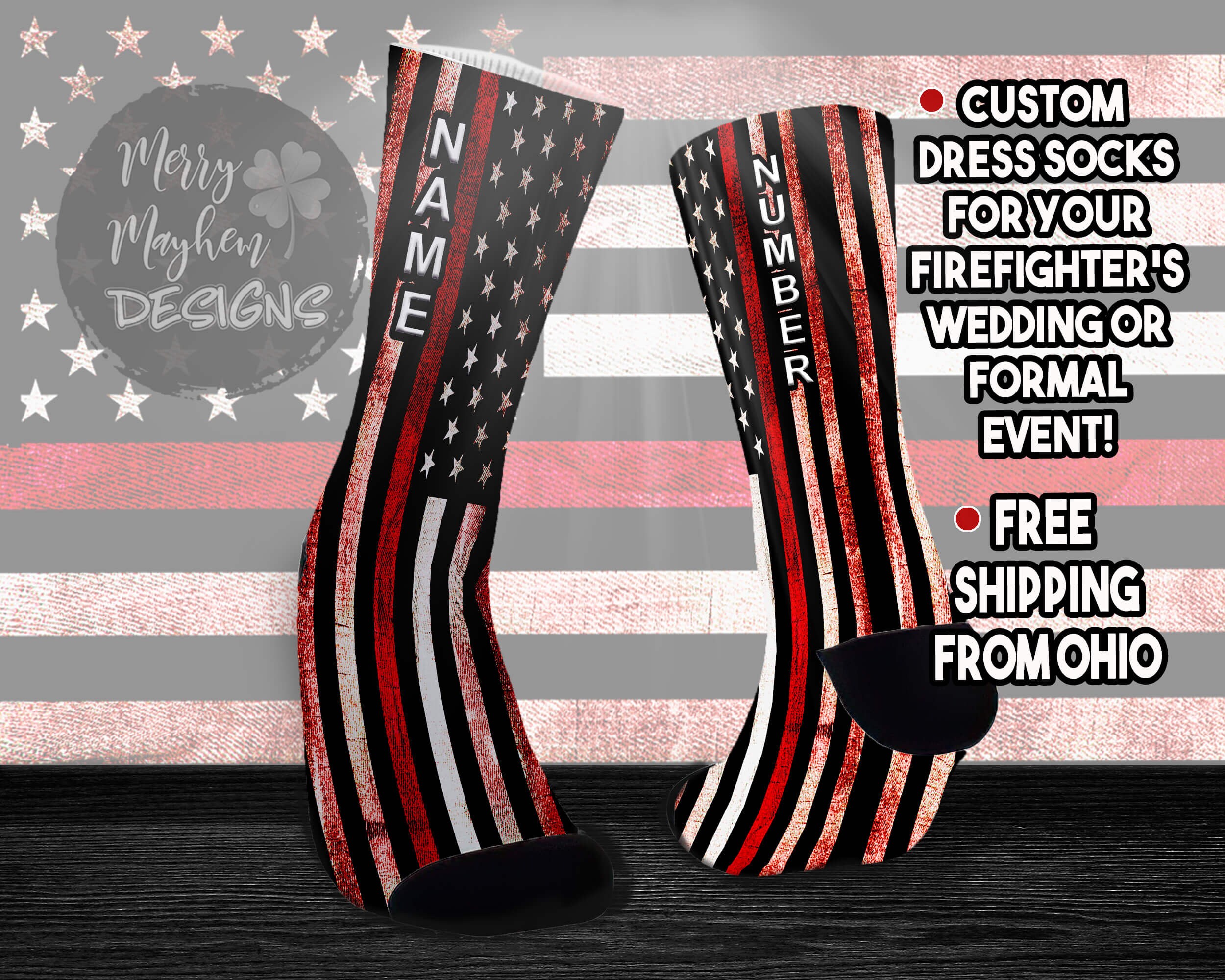 custom dress socks Custom Dress Socks (Q507822) - Socks with Logo main image 0