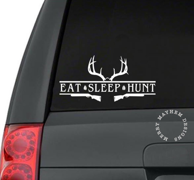 Hunting Decals Car Decals for Men Hunting Decor Hunting Etsy