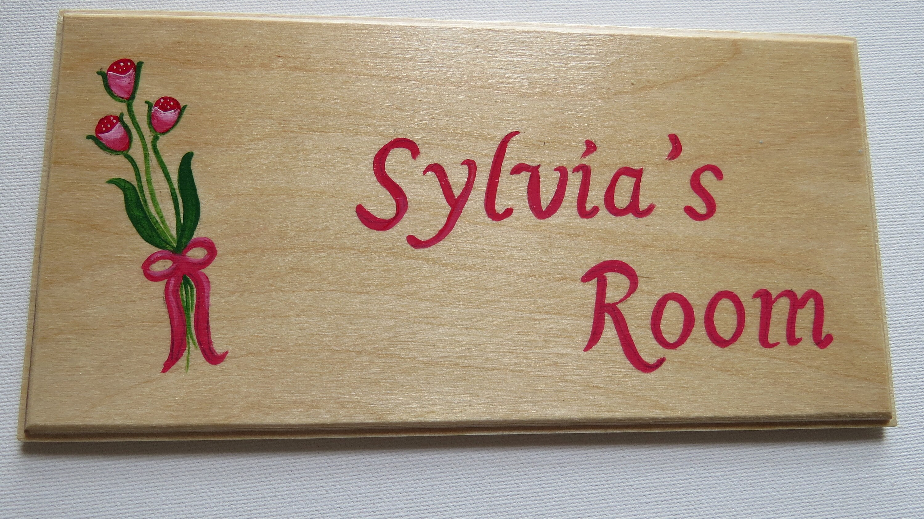 Personalized bedroom plaque door plaque named door sign Etsy