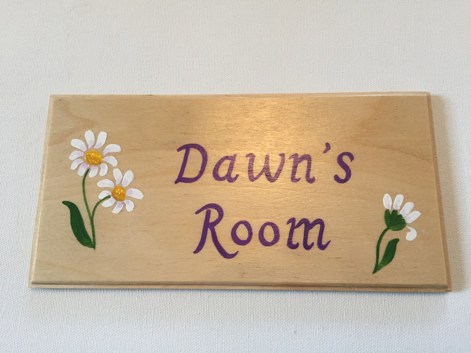 Personalized bedroom plaque door plaque named door sign Etsy