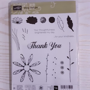 Retired Stampin Up stamp set &quot;Daisy Delight&quot;