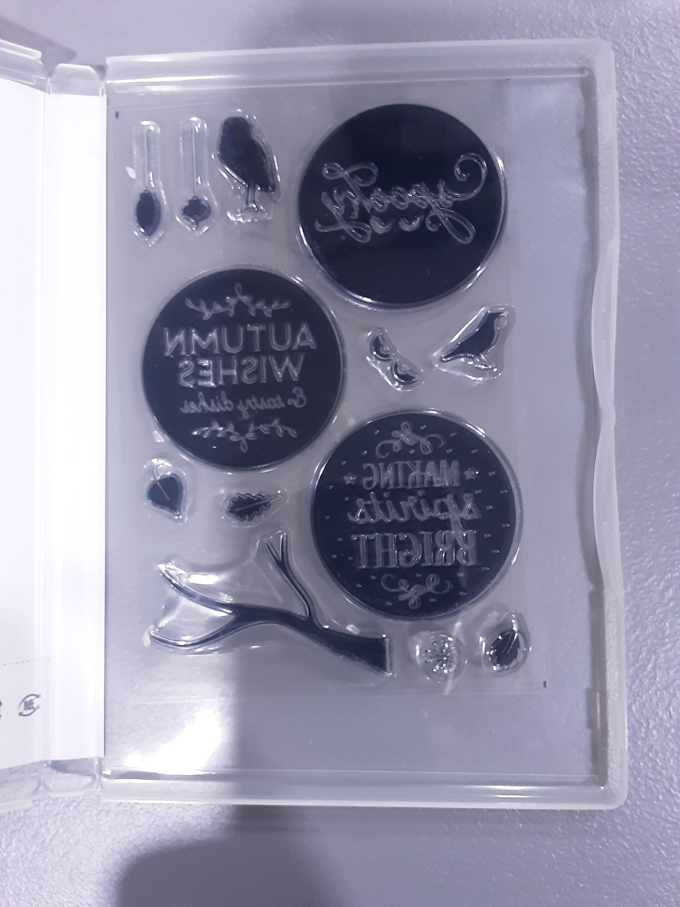 Retired Stampin up Cling Unused Stamp Set "among the Branches". - Etsy