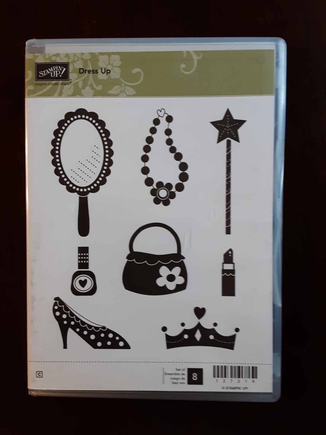 Retired Stampin up Cling Unused Stamp Set "dress Up". - Etsy