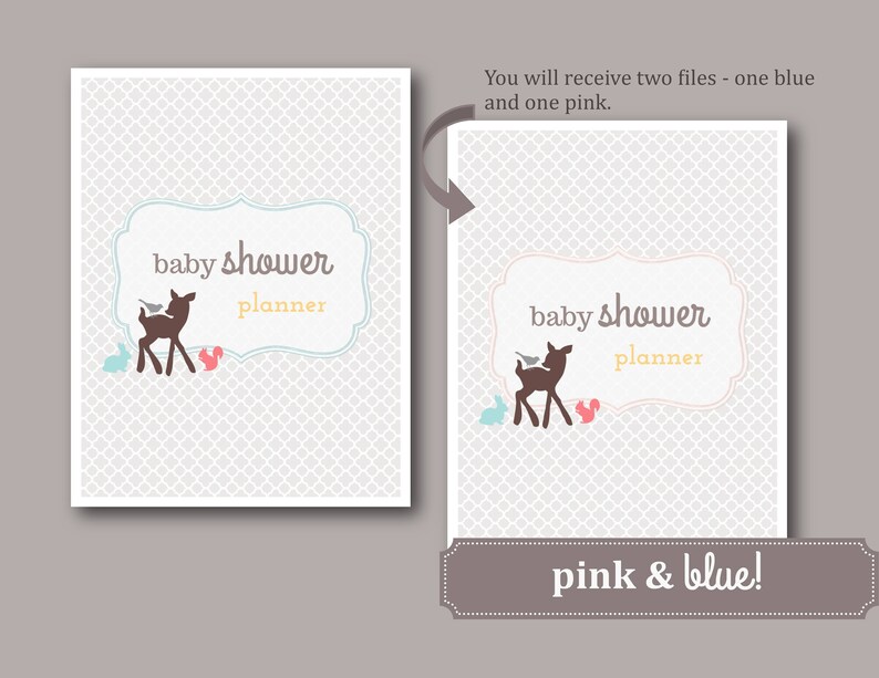 Baby Shower Planner / Shower Organizer / Party Planner / Etsy