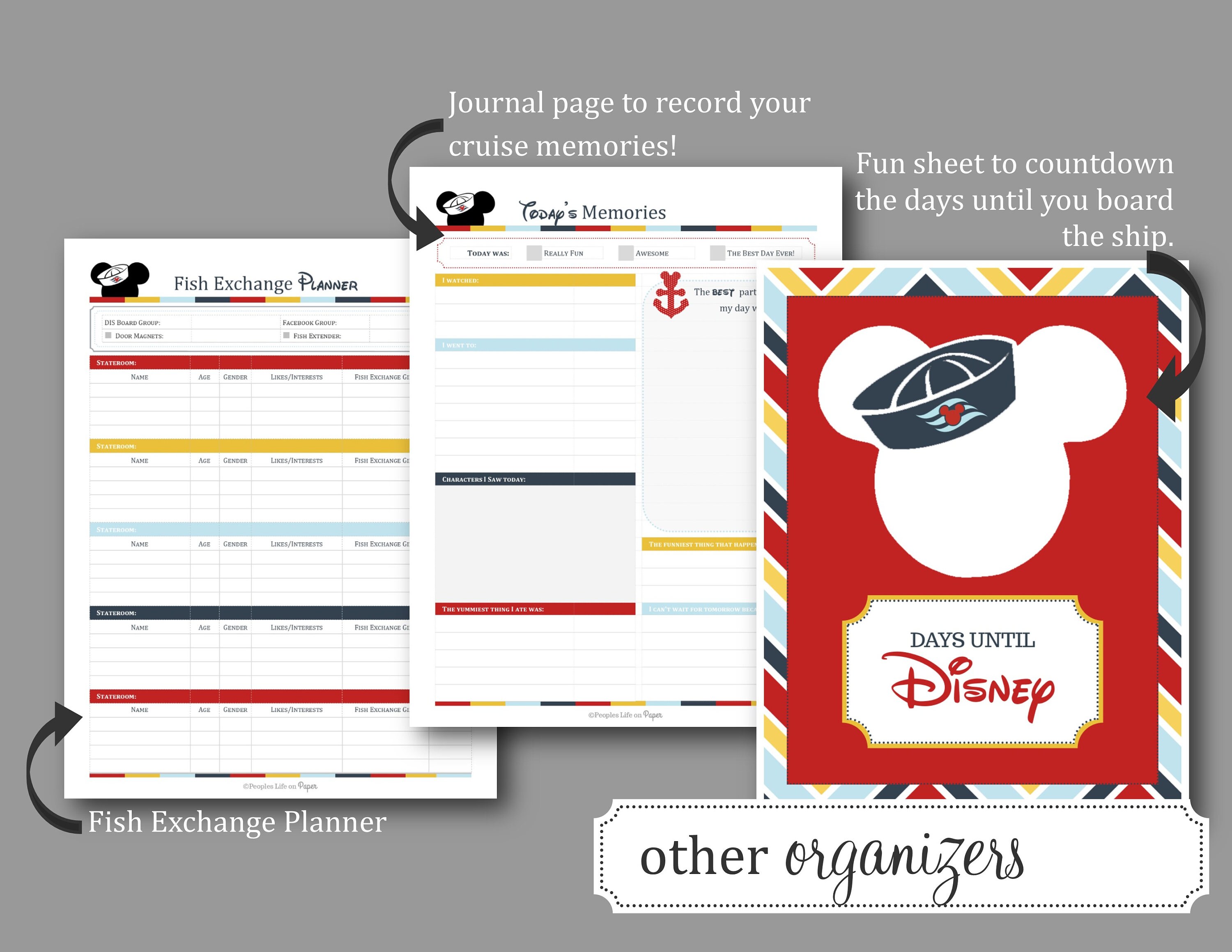 Disney Cruise Planner / Disney Planner / Cruise Planner / Etsy